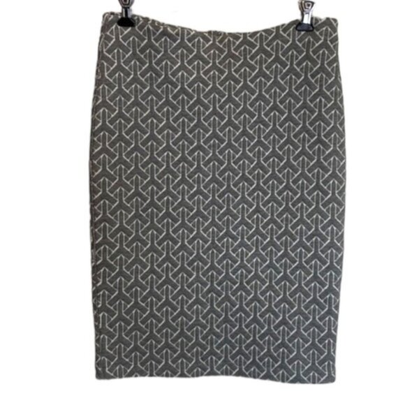 Anna Scott Grey Quilted Skirt NWOT - Picture 1 of 6